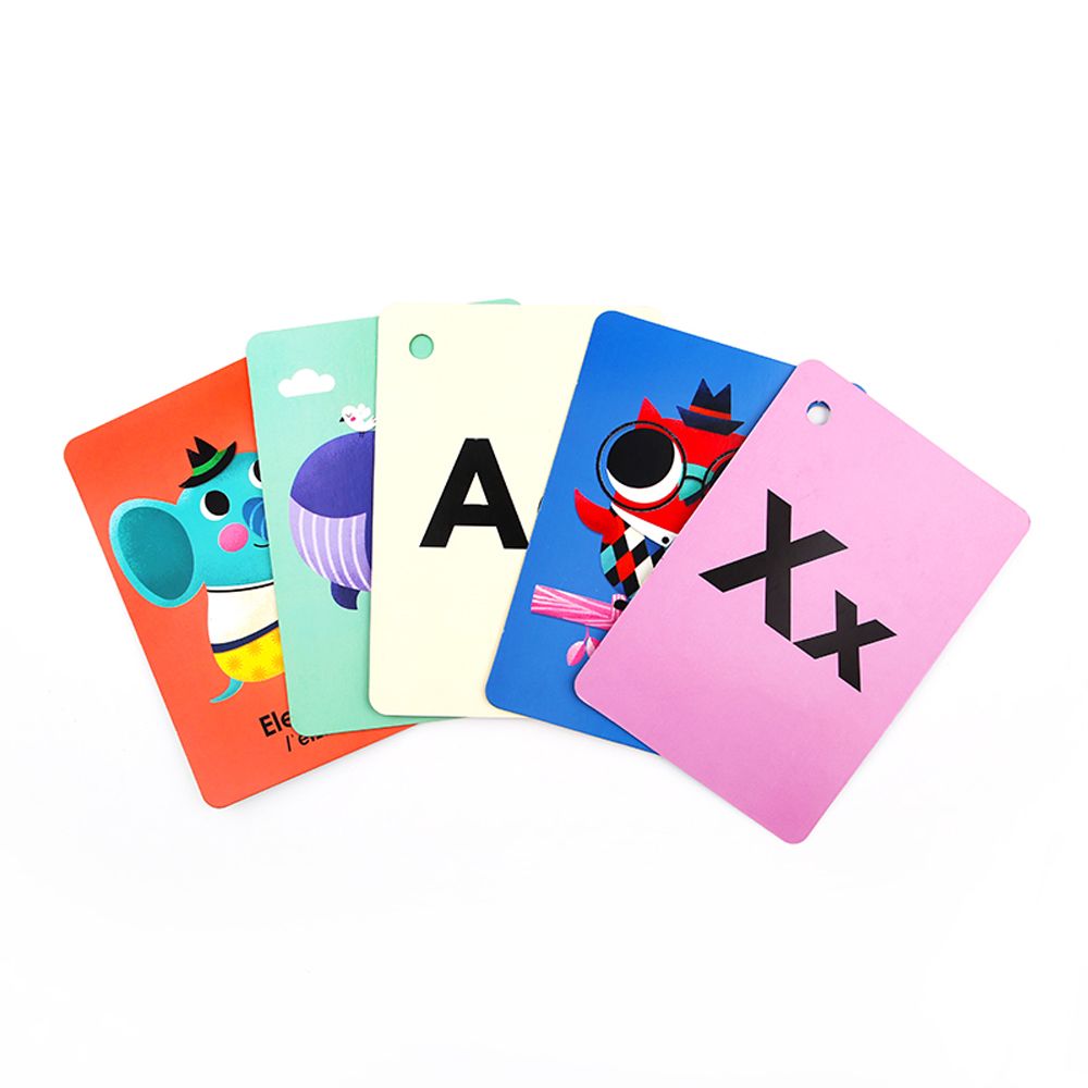 Флашкарти за деца, Аз уча английската азбука