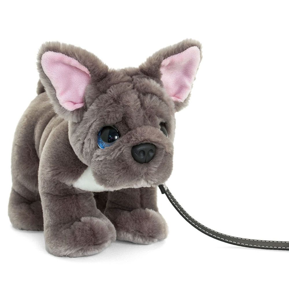 Keel Toys, Плюшено куче, Френски булдог с каишка