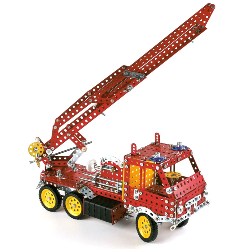 Метален конструктор, Пожарна кола, 740 части