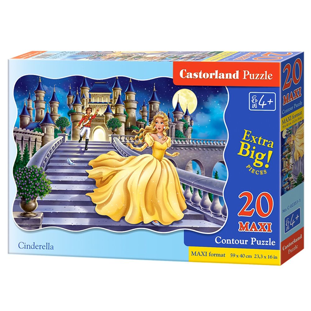 Пепеляшка, пъзел 20 части