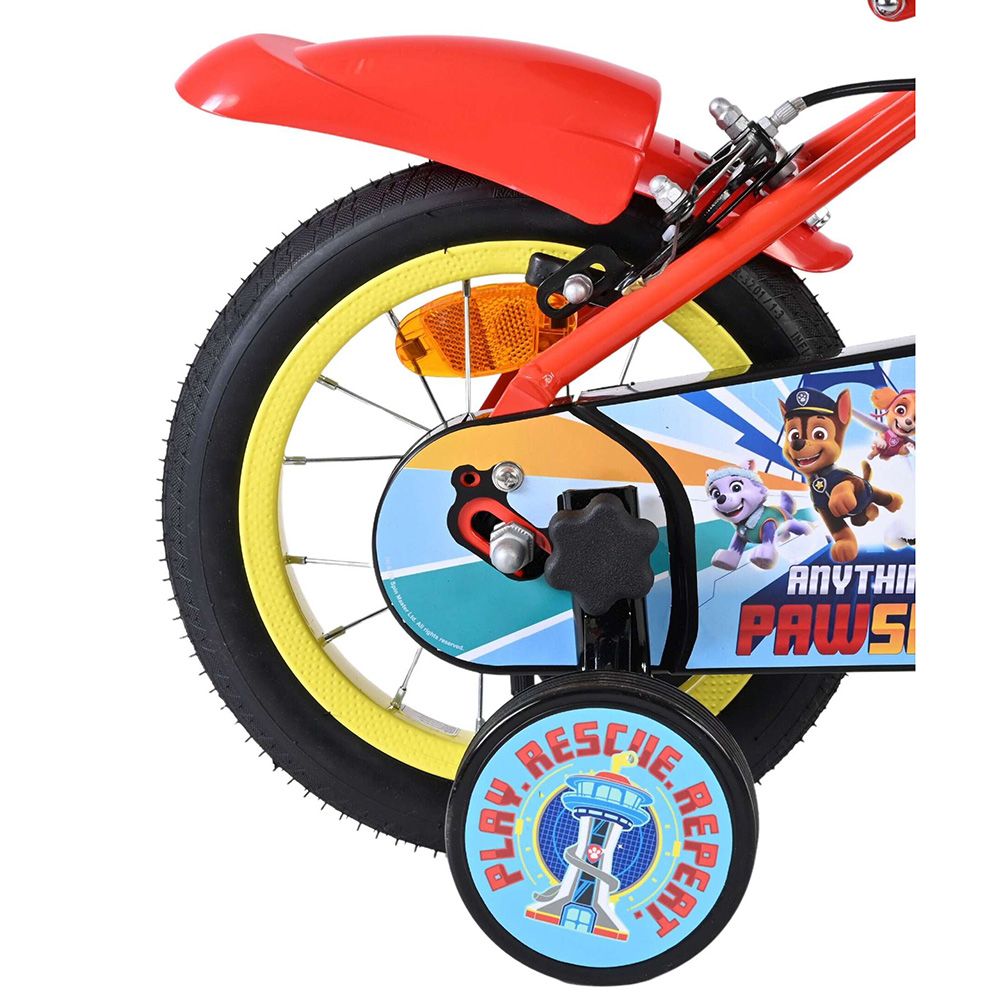 Детски велосипед с помощни колела, Пес Патрул,12 инча