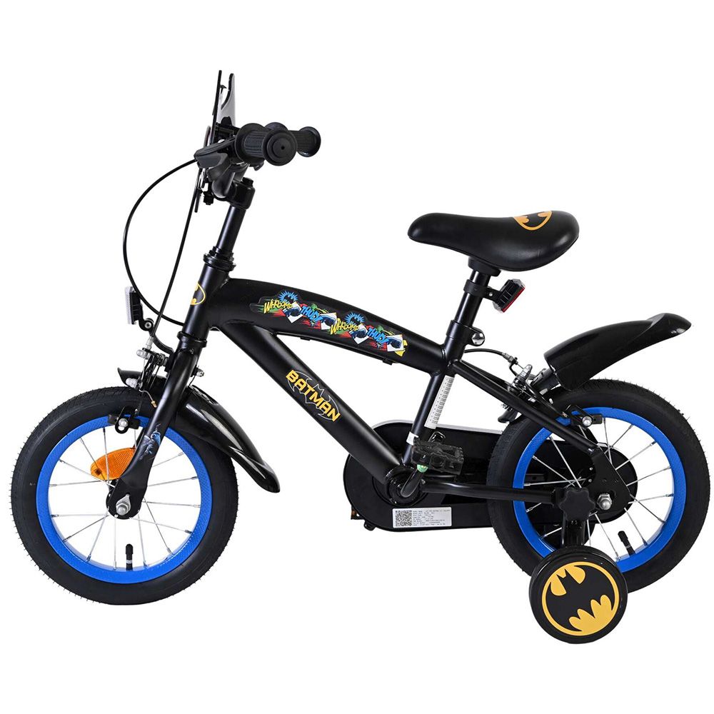Детски велосипед с помощни колела, Батман,12 инча