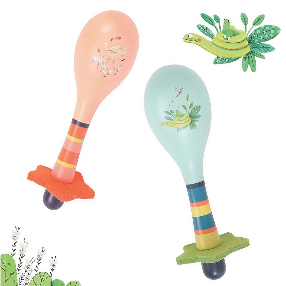 Дървена маракаса