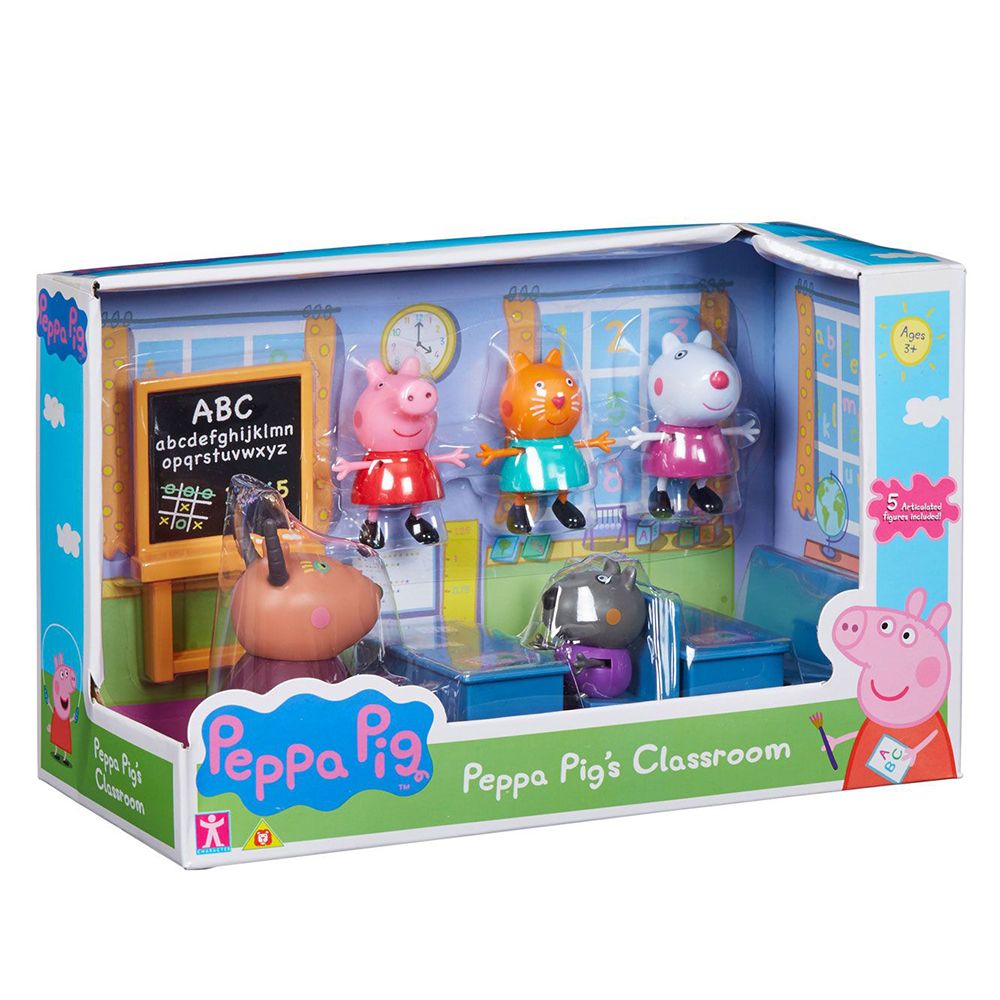 Класна стая с 5 фигурки