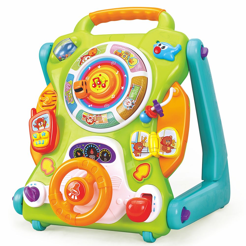 HOLA, Бебешка активна проходилка и маса, 2 в 1