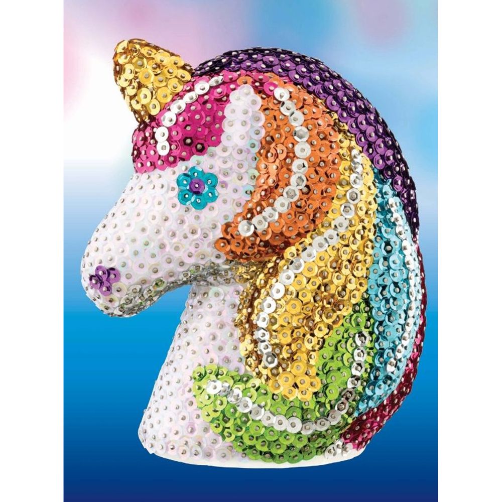 3D фигурка от пайети, Еднорог