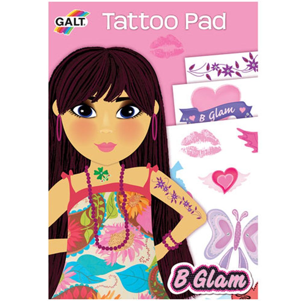 Galt Toys, Книжка "Модерни момичета" - татуировки