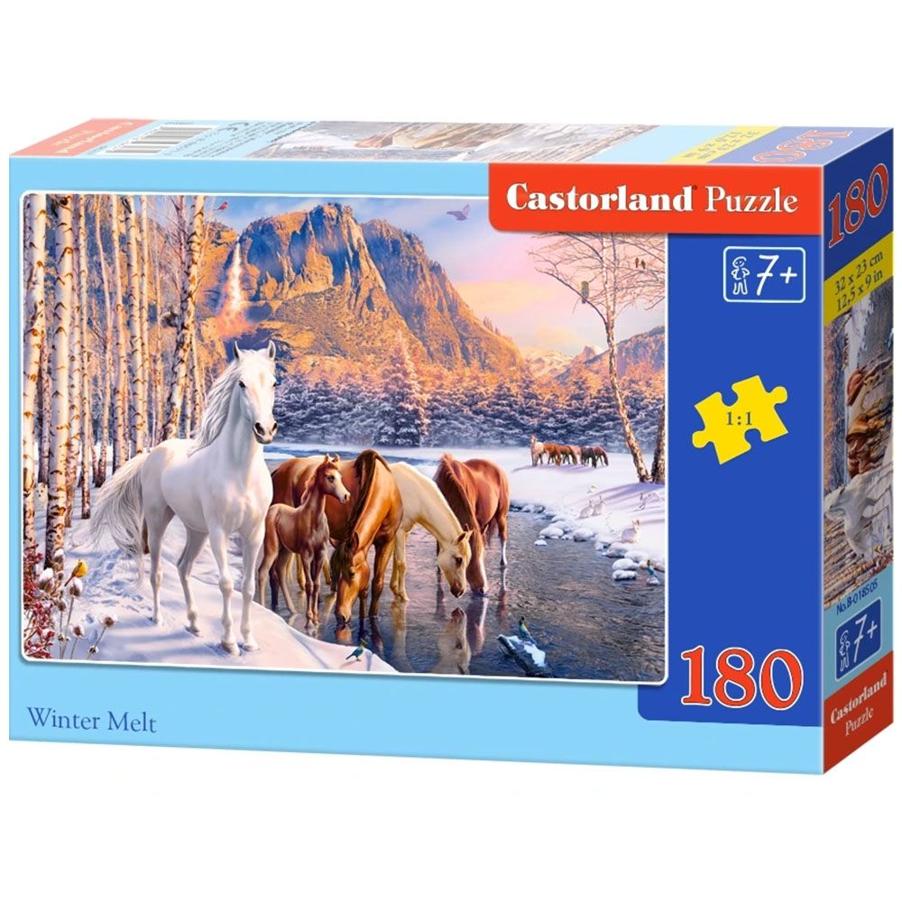Castorland, Зимна приказка, пъзел 180 части
