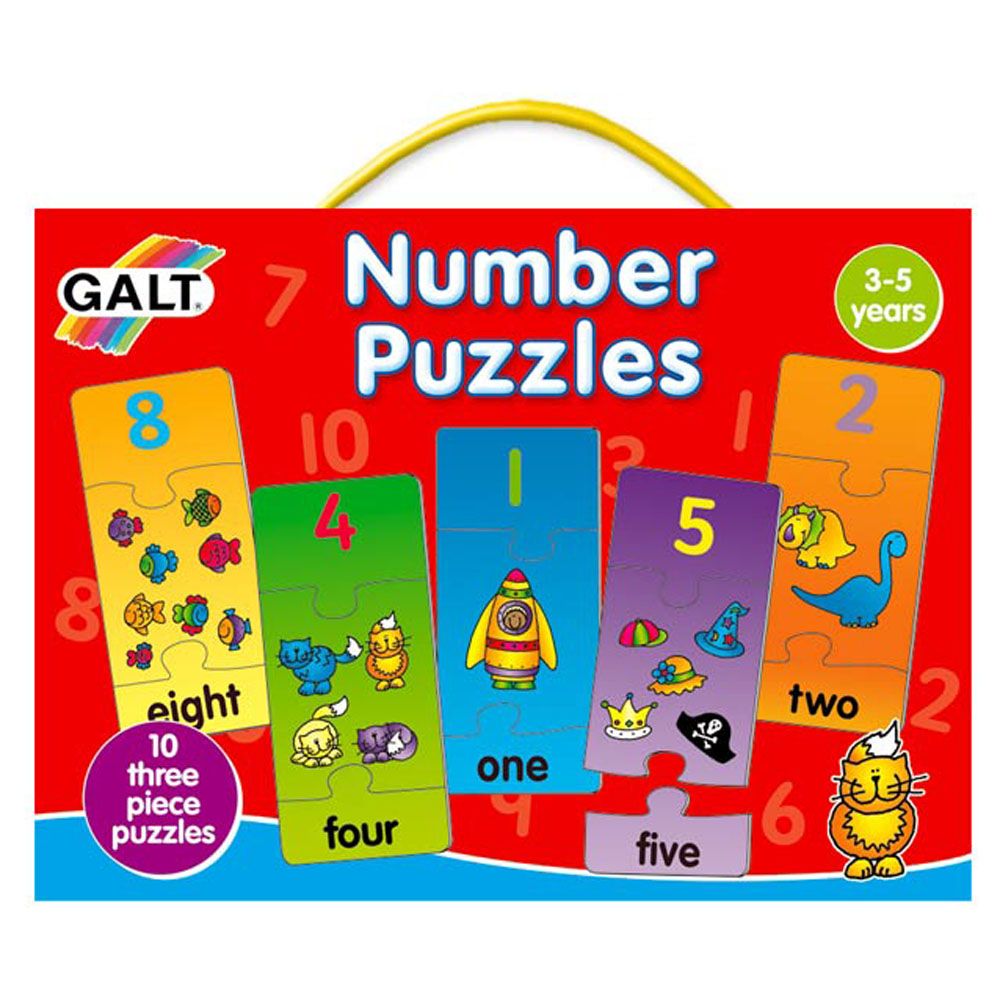 Galt Toys, Пъзели за обучение, Цифри