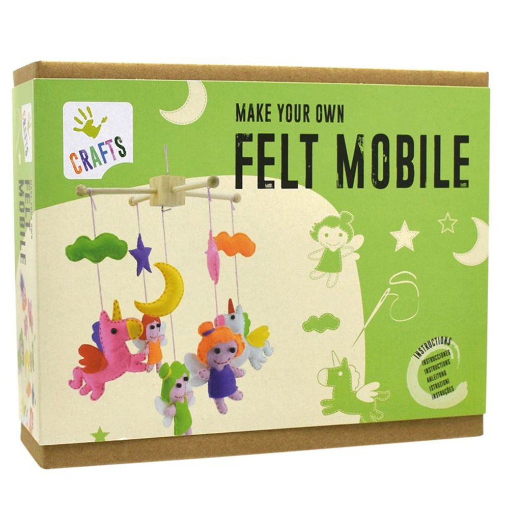 Andreu toys, Украса за стая - комплект за шиене с филц, Вълшебен свят