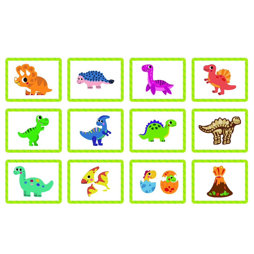 Магнитна книга, Динозаври