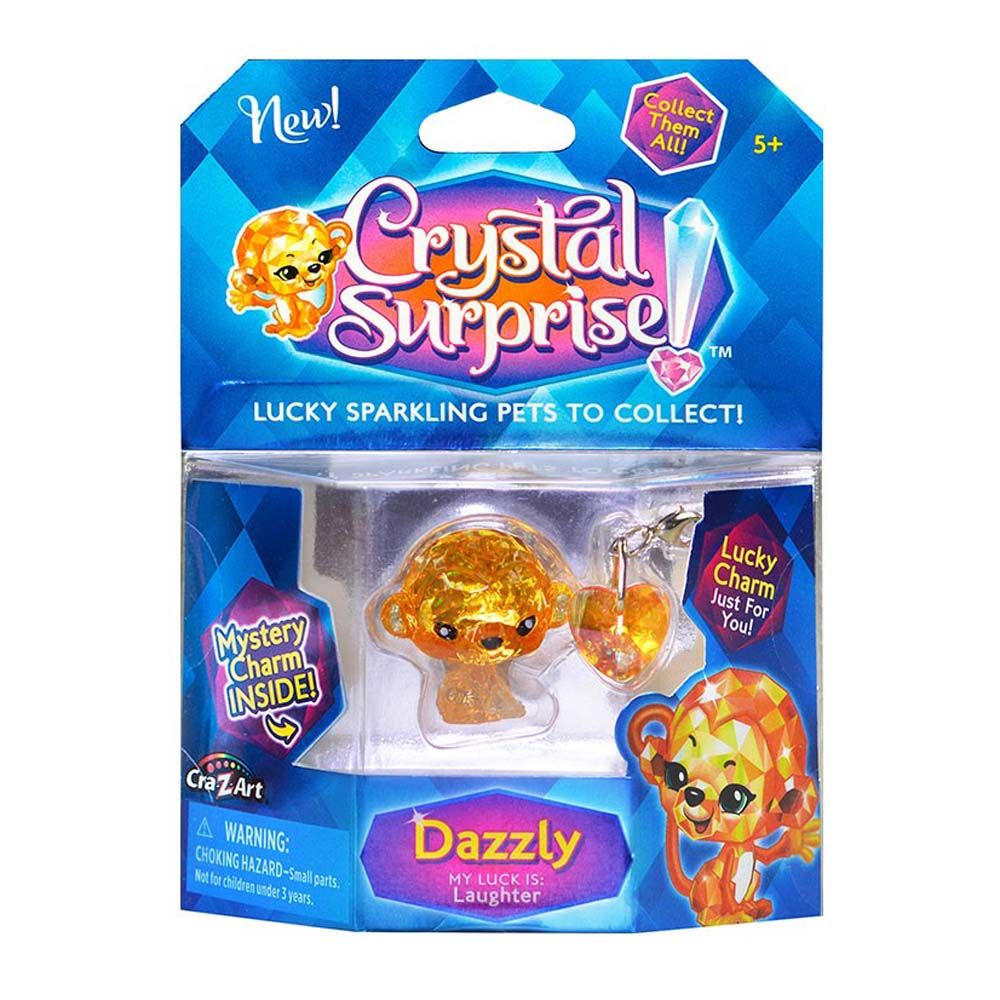 CRYSTAL SURPRISE 500, Блестящо животинче с  талисманчета