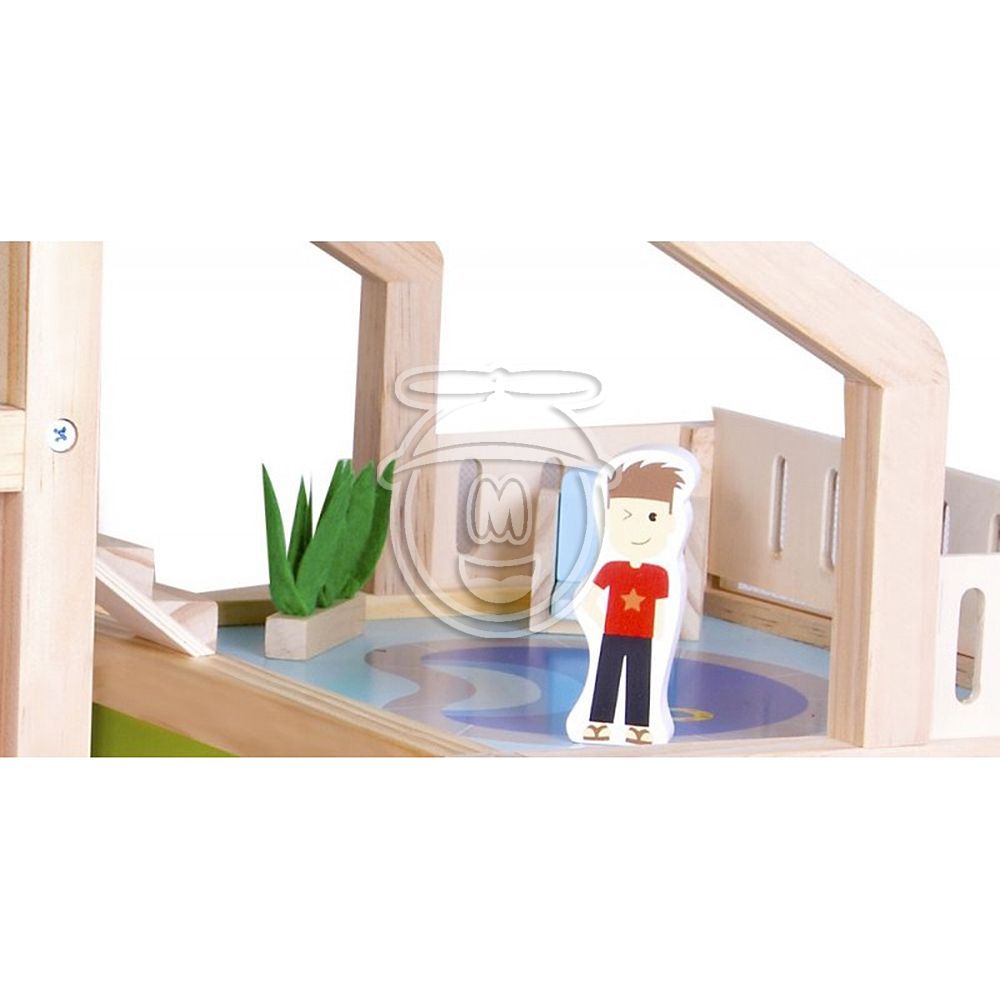 Дървена къща, Вила