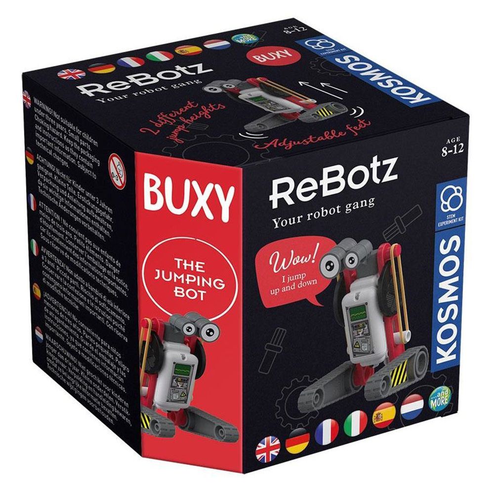Играчка за сглобяване ReBotz, Бъкси подскачащ робот, THAMES & KOSMOS