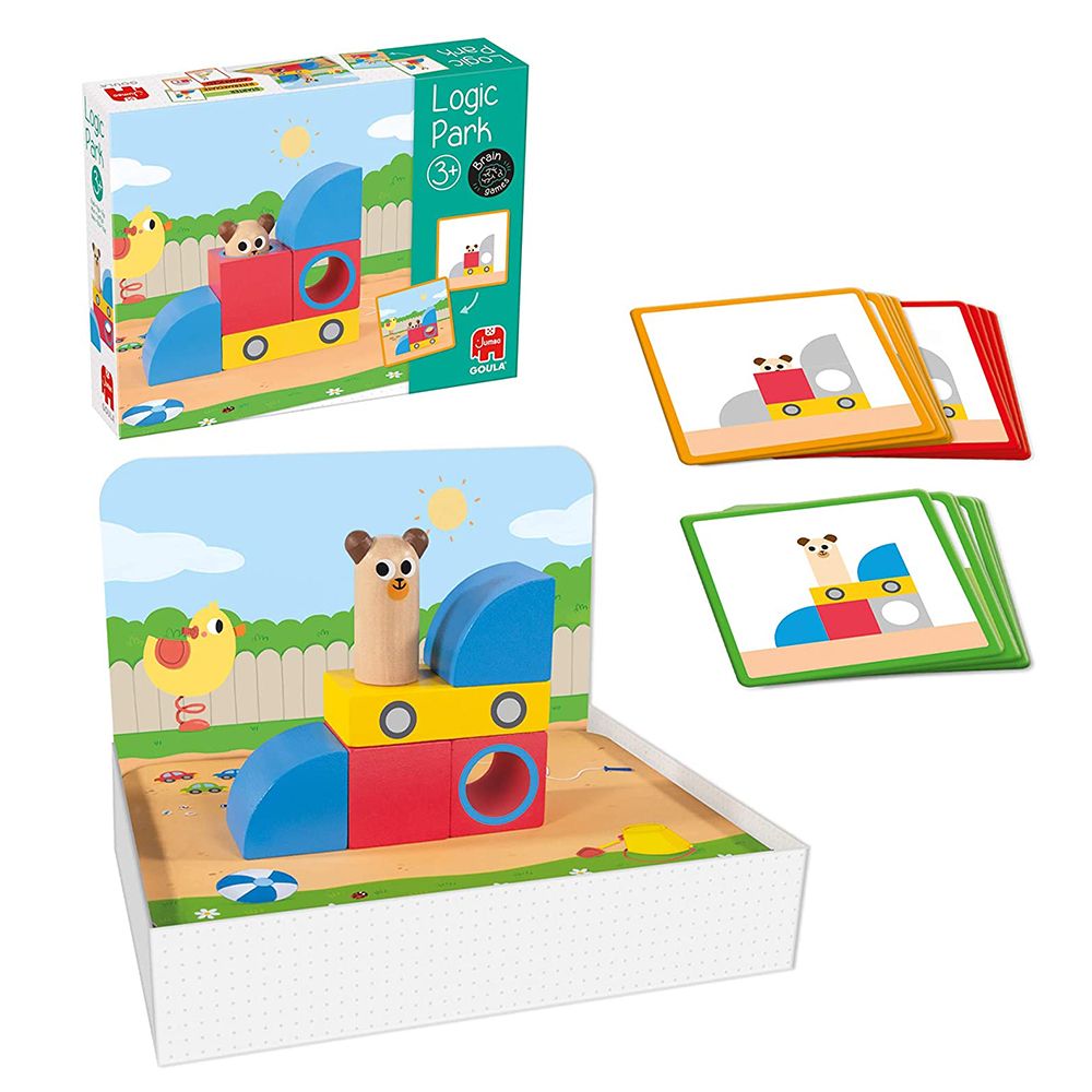 Образователна игра за ориентиране в пространството, Мечо в парка