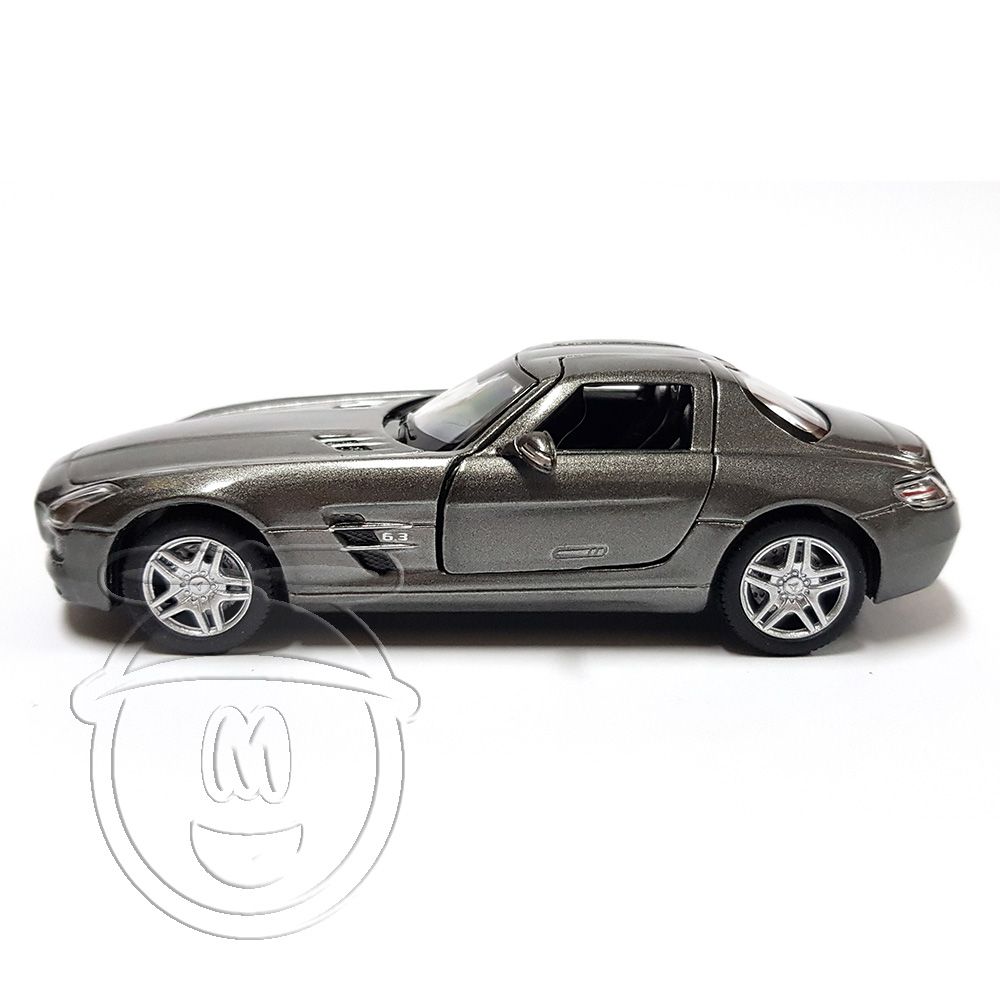 Метална кола, Mercedes SLS AMG Coupé, тъмно сива