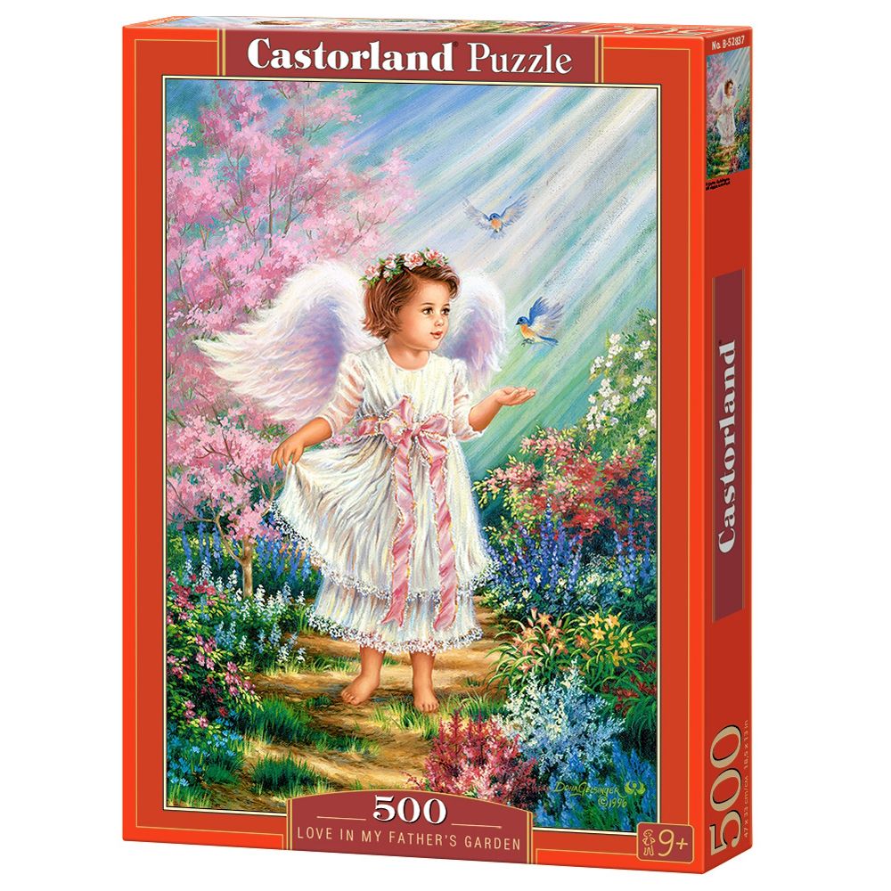 Castorland, Любов в бащината градина, Дона Гелсингер, пъзел 500 части