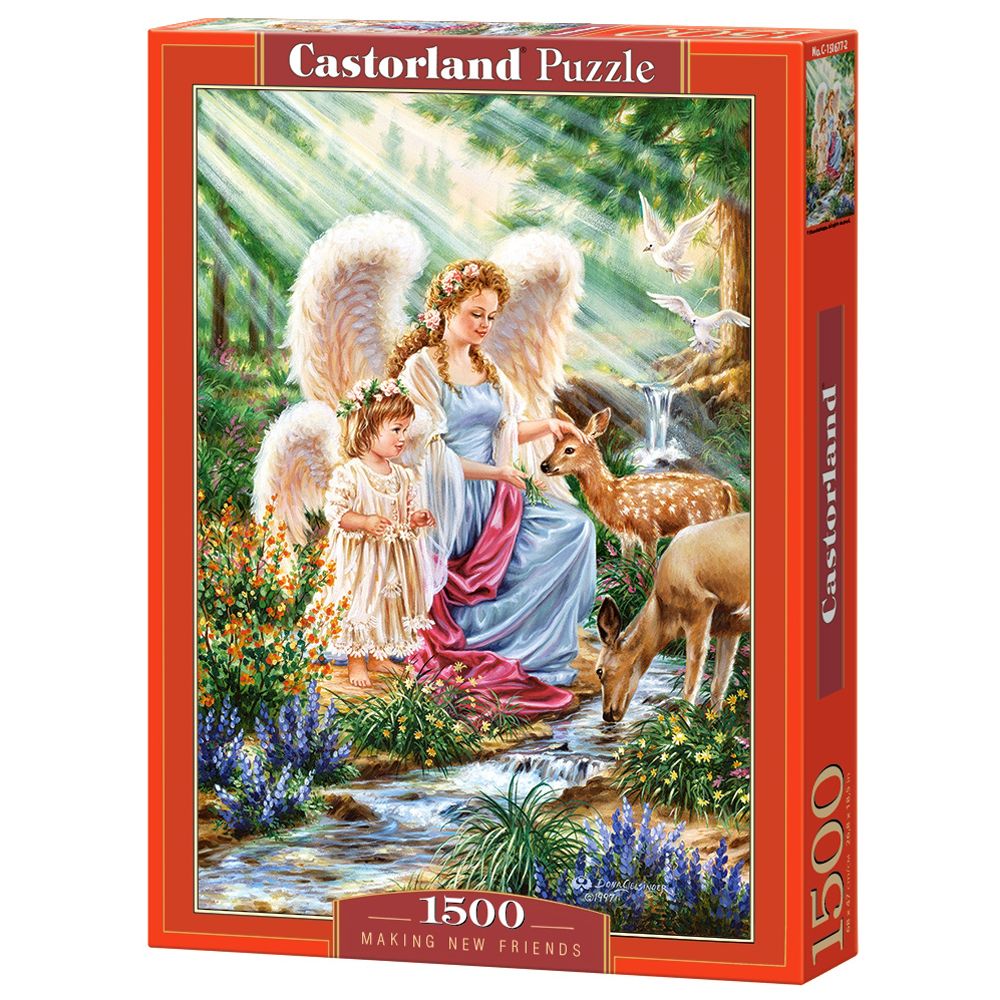 Castorland, Нови приятели, Дона Гелсинджър, пъзел 1500 части