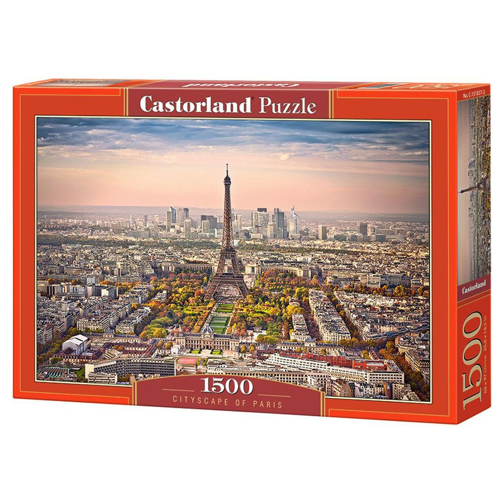 Градски пейзаж на Париж, пъзел 1500 части