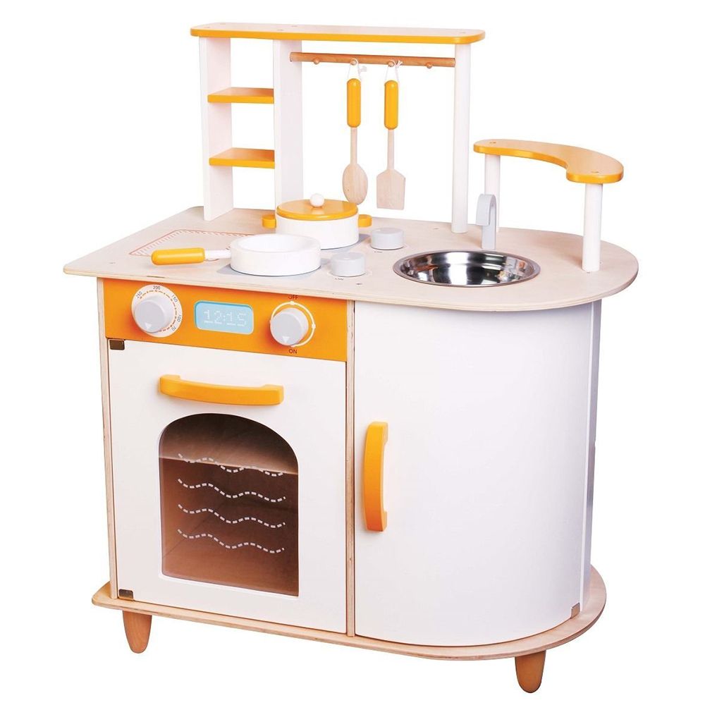 Lelin Toys, Детска дървена кухня, Алисия