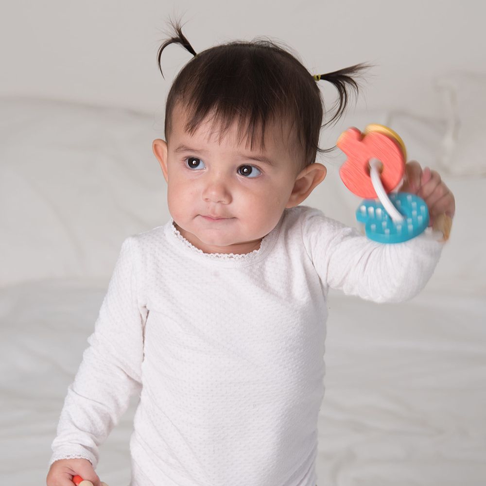 Дървена дрънкалка, Бебешки ключета