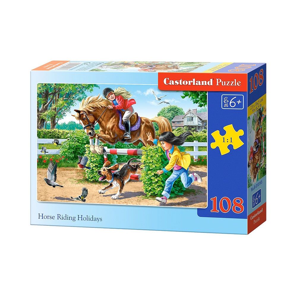 Castorland, Уроци по езда, пъзел 108 чаcти