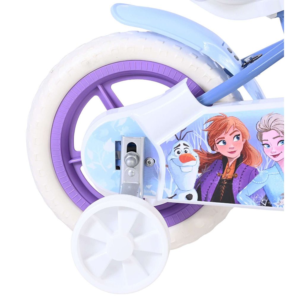 Детски велосипед с помощни колела, Disney Frozen, 12 инча