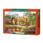Къща край езерото, пъзел 3000 части