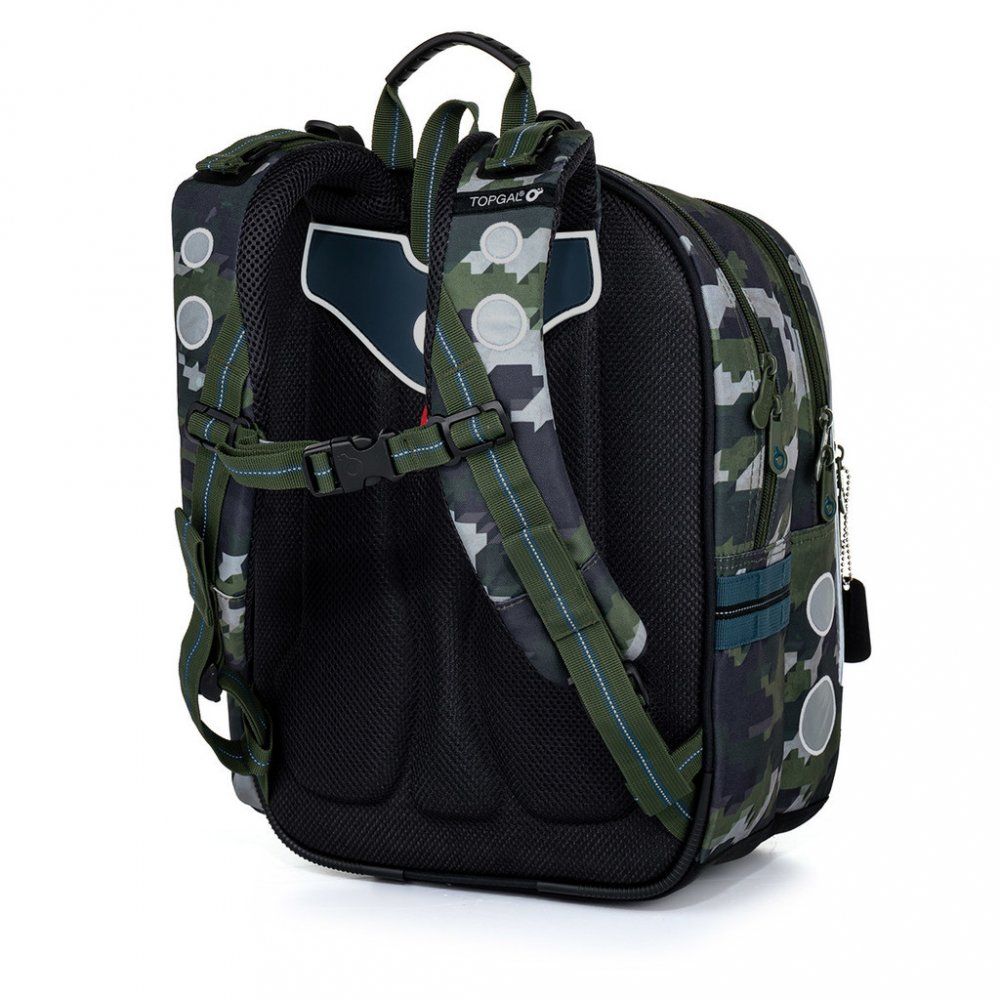 Анатомична ученическа раница, Военна база