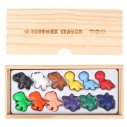 Пастели от пчелен восък, Динозаври, 12 цвята