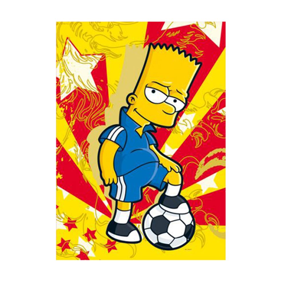 Барт спортува, пъзел с 500 части