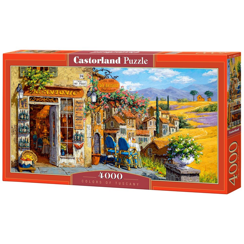 Castorland, Цветовете на Тоскана, пъзел 4000 части