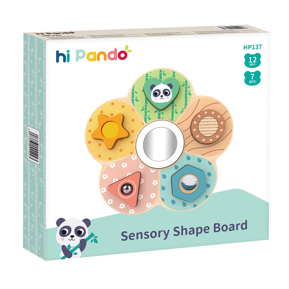 Hi Pando, Сензорна дъска с форми за игра