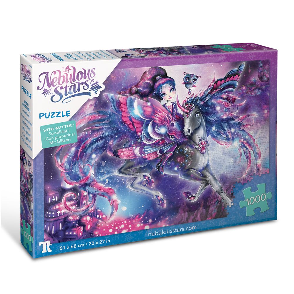 Nebulous Stars, Блестящ пъзел, 1000 части, Еклипсия и нейния еднорог