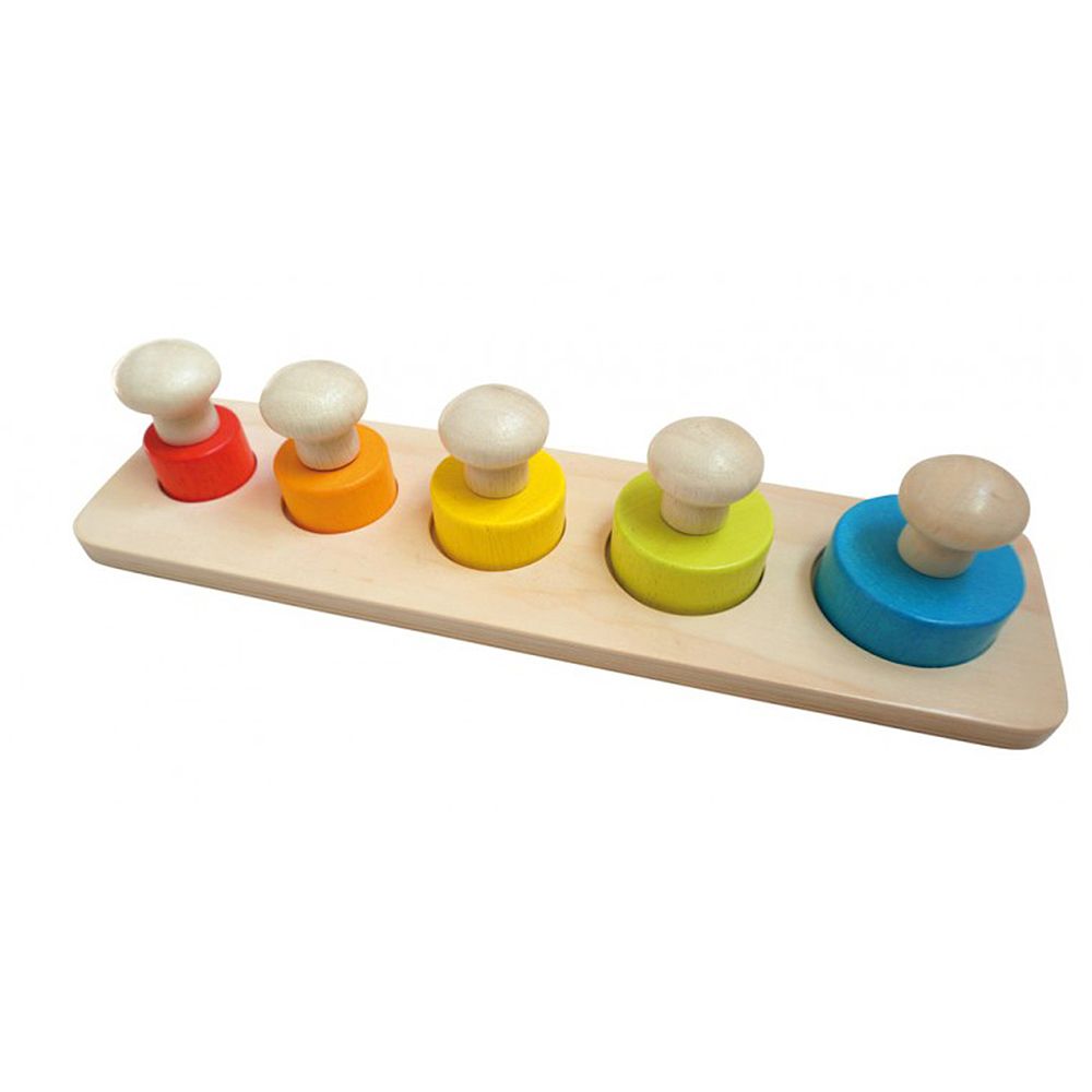 Andreu toys, Обучаващ пъзел с кръгли части и големи дръжки