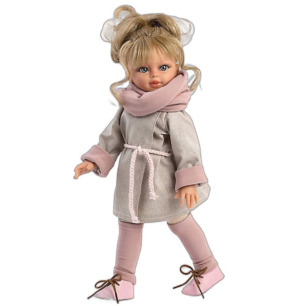 Asi, Кукла Сабрина, с късо палто и розов шал