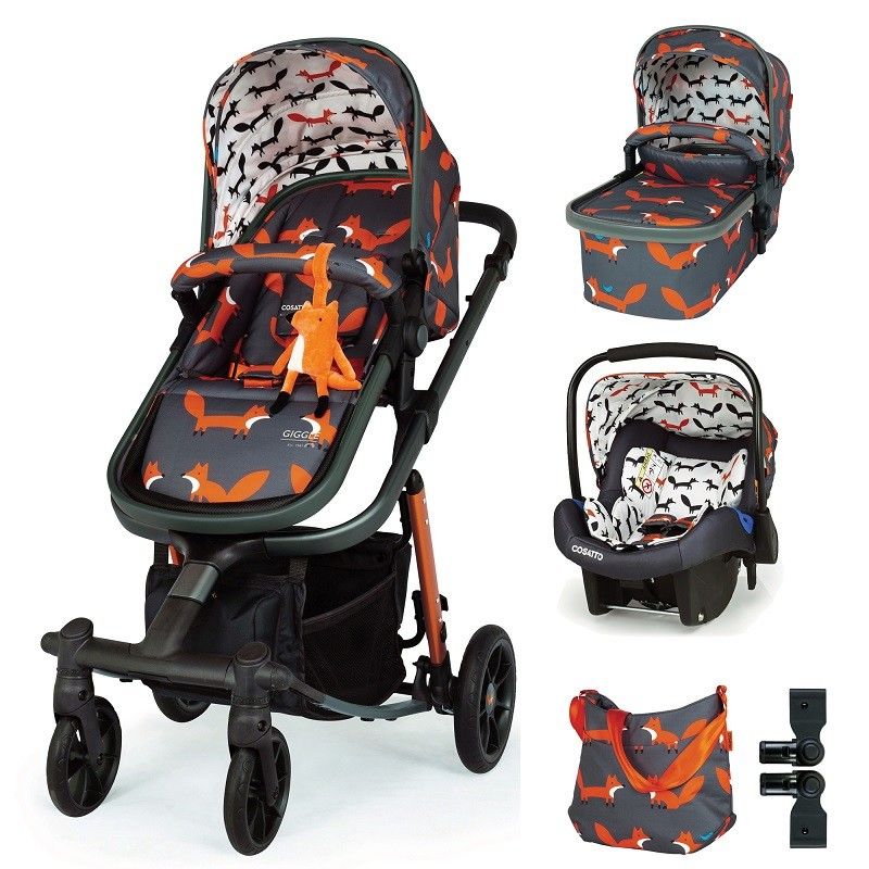 Cosatto, Количка Cosatto Giggle Quad 3 в 1, Лисичета