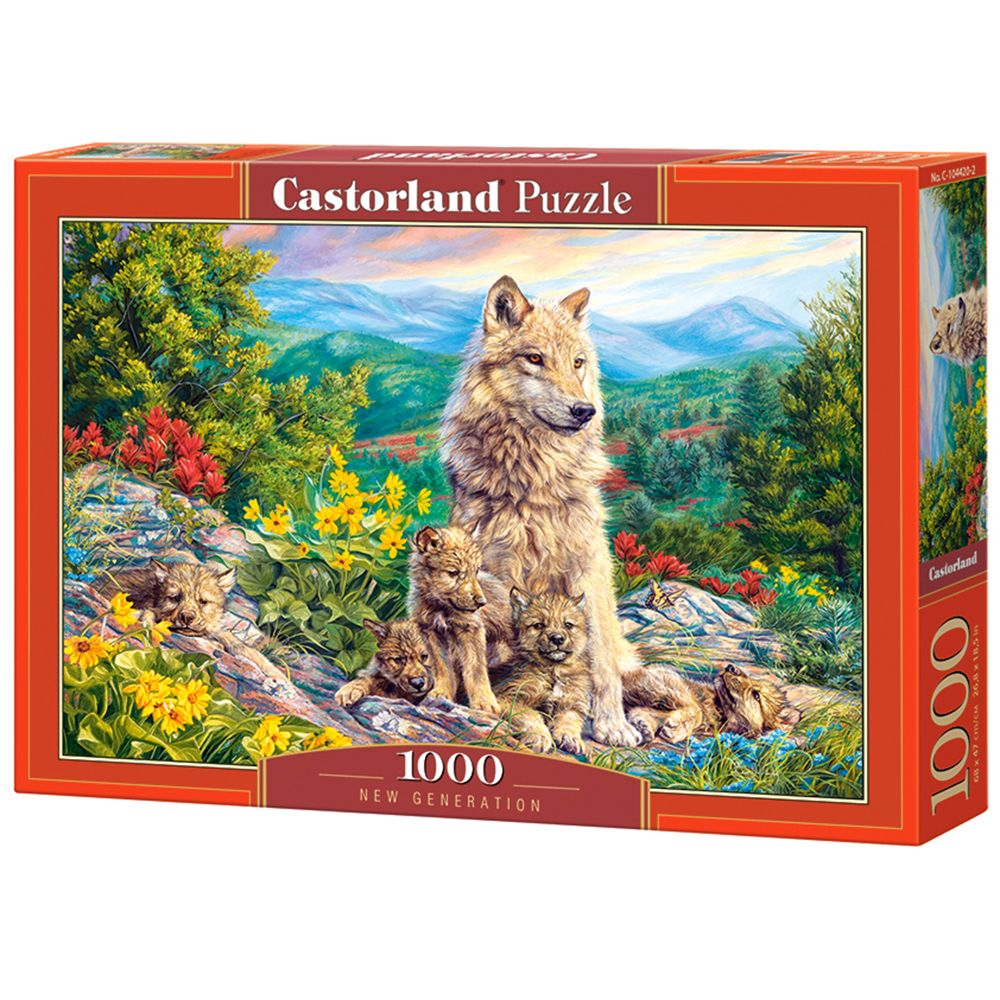 Castorland, Потомство, пъзел 1000 части