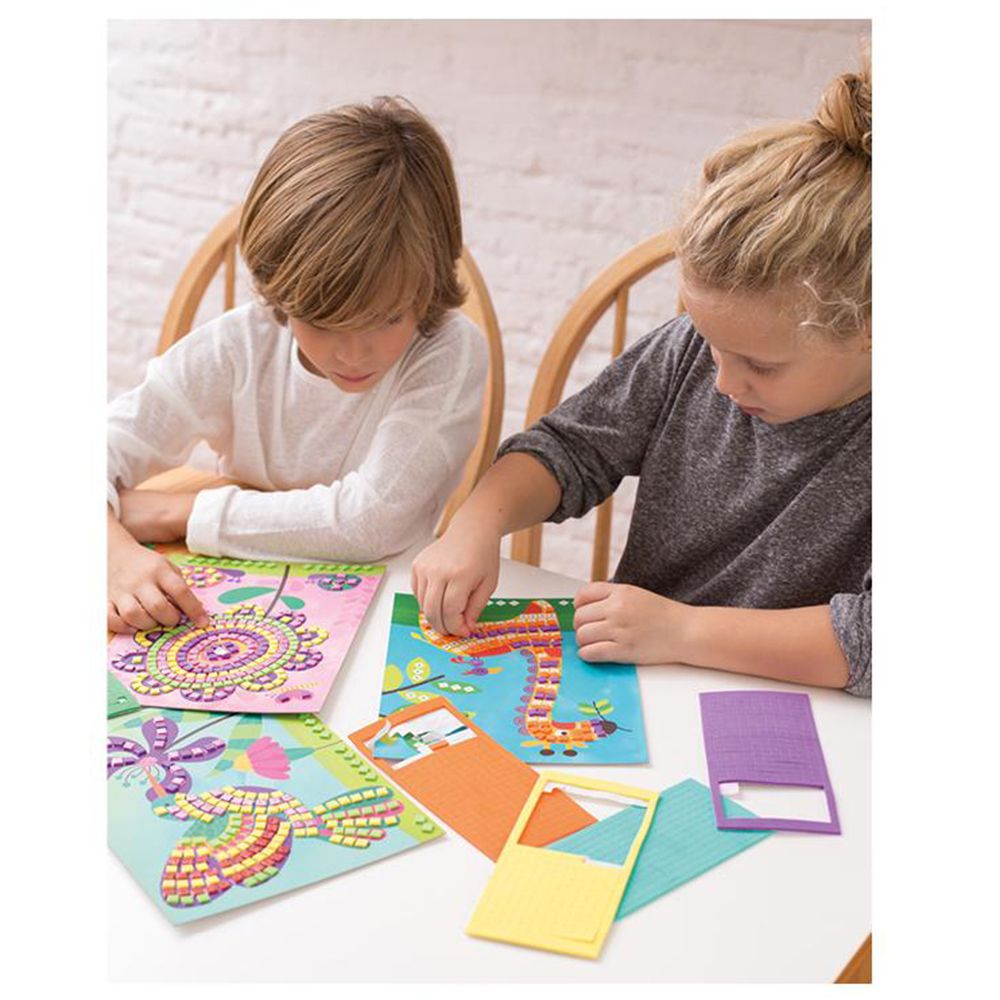 Мозайка с меки елементи, 2 картини, Пролет