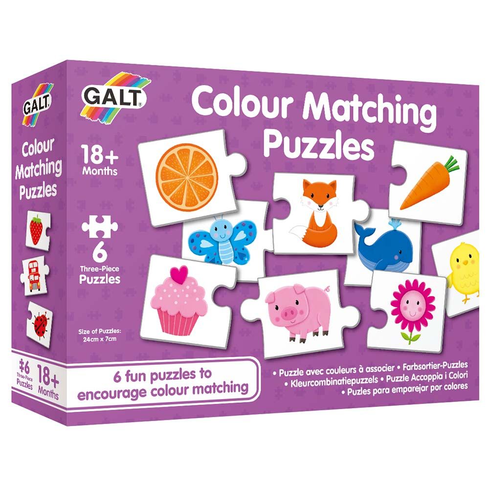 Galt Toys, Пъзели за сортиране по цветове