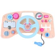 Детски дървен волан, с различни активности