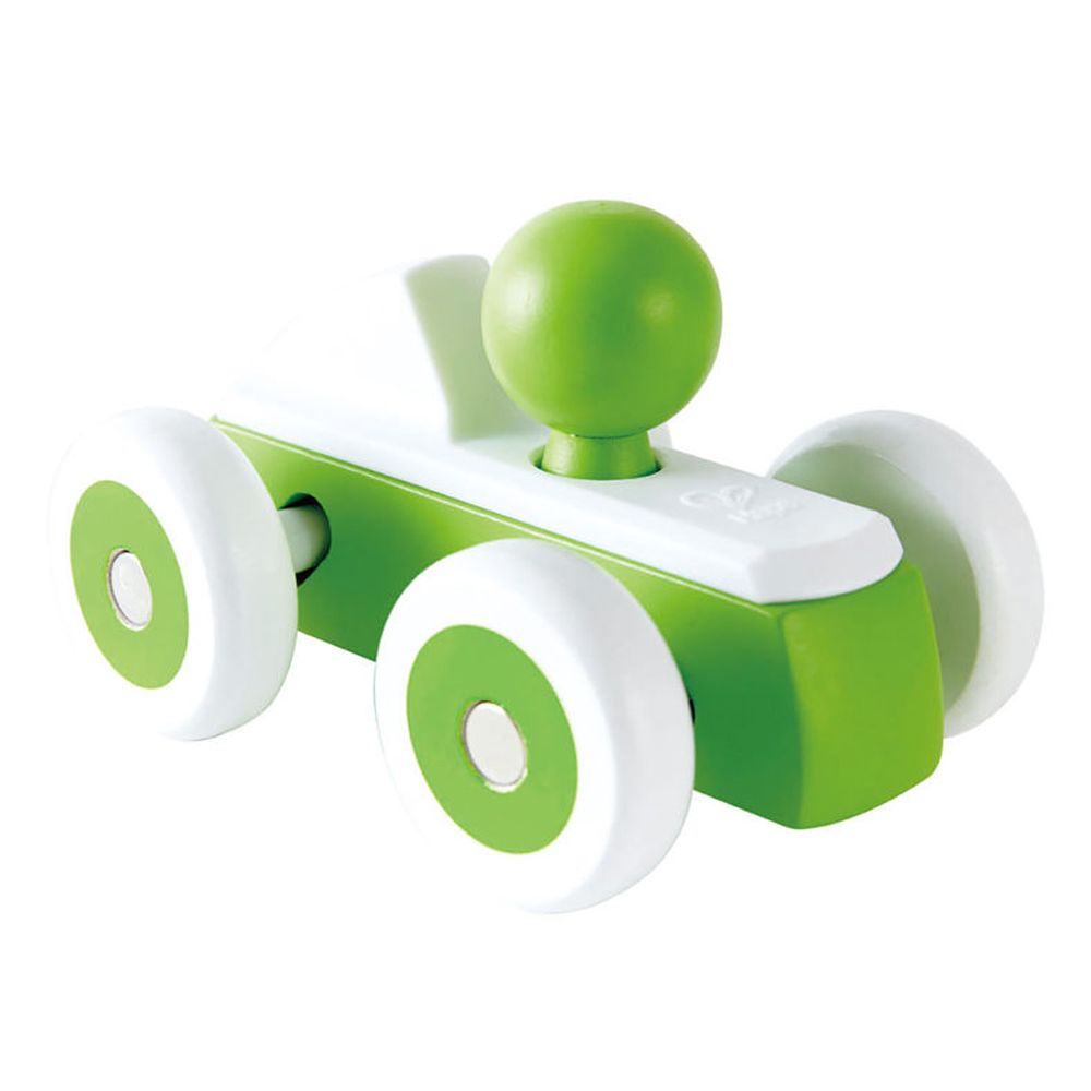 Hape, Дървена зелена количка