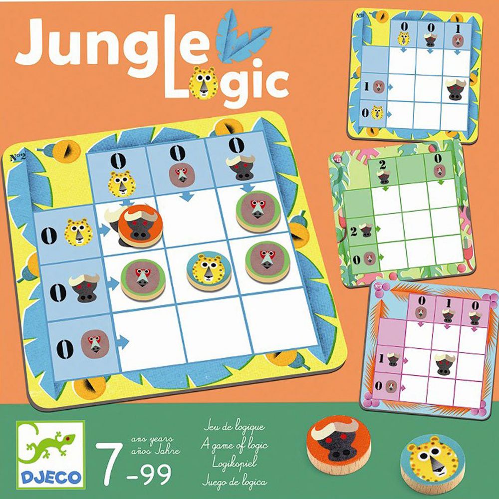 Djeco, Стратегическа игра, Забавления в джунглата