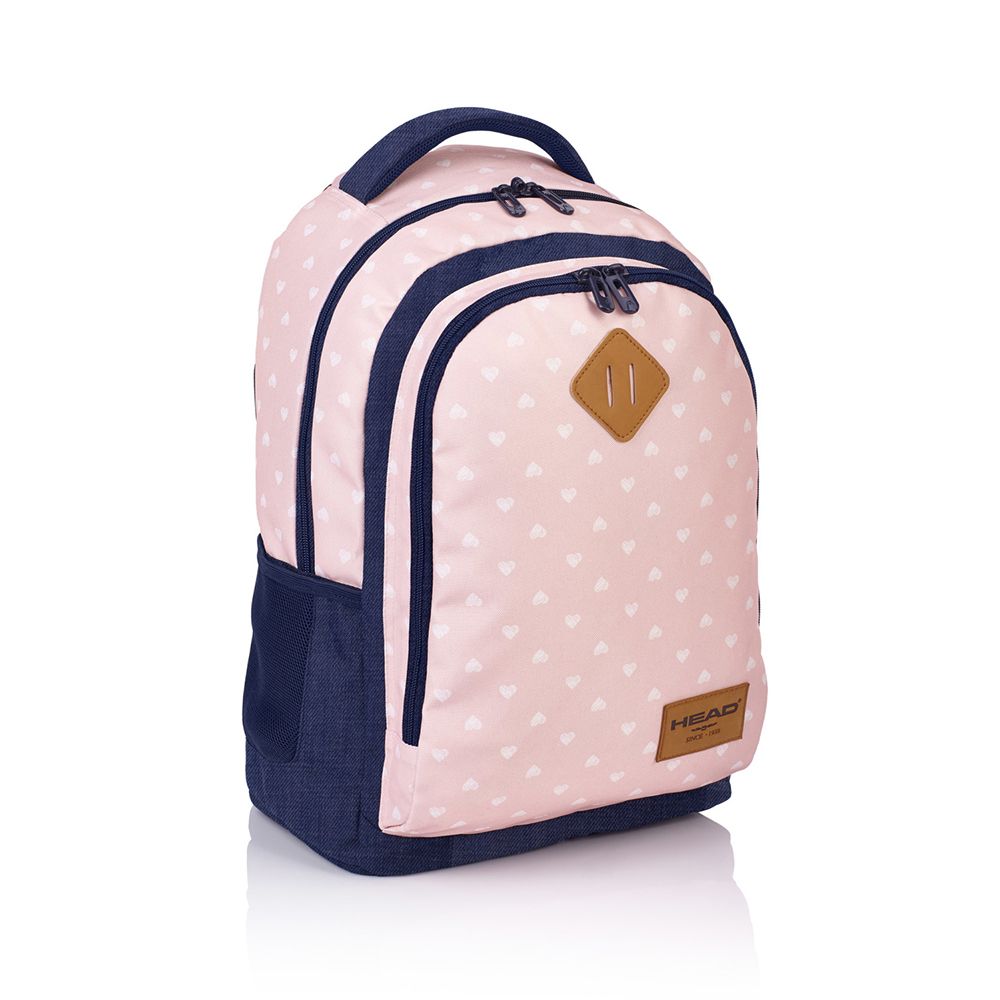 Astra, Ученическа раница, Розово и черно, Head