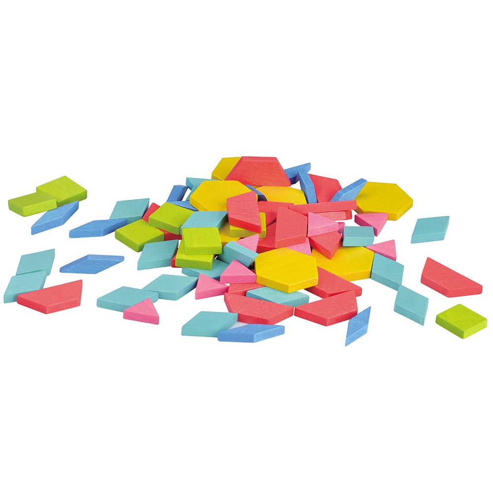 Lelin Toys, Дървен конструктор-мозайка, 250 части