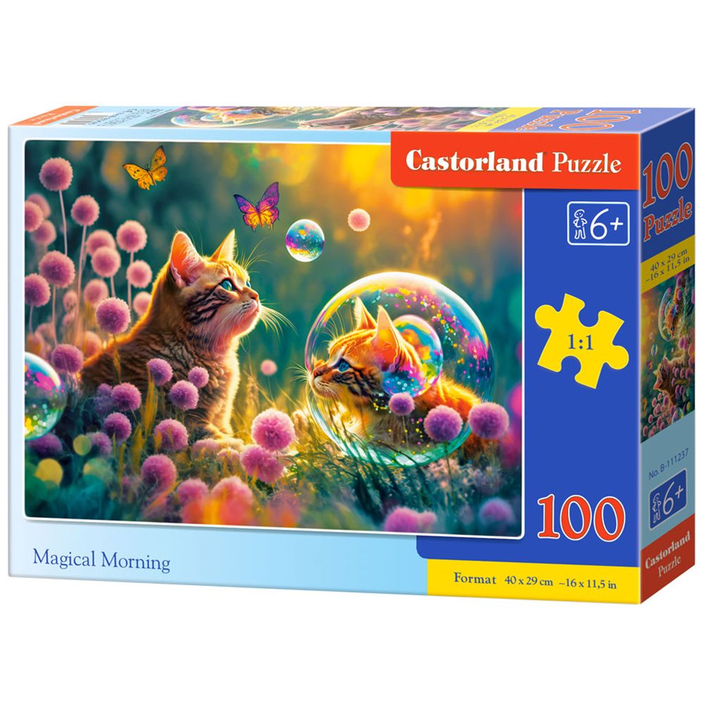 Castorland, Вълшебно утро, пъзел 100 части