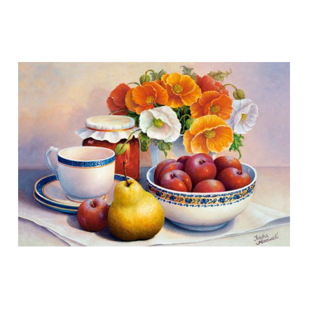 Castorland, Натюрморт, плодове, Триша Хардуик, пъзел 1000 части