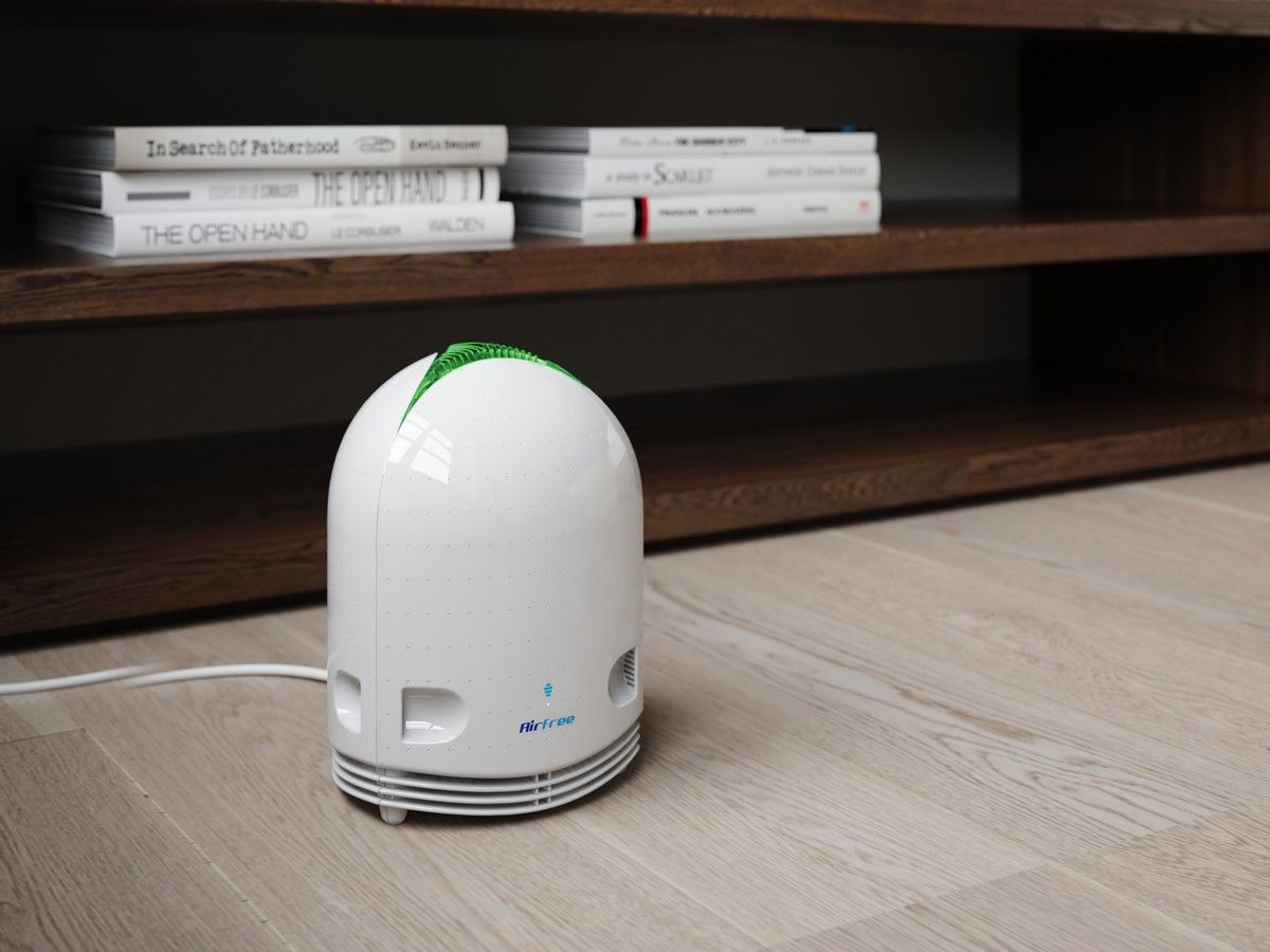 Въздухопречиствател Iris 80 Нощно небе, многоцветна антистрес лампа за 32m²