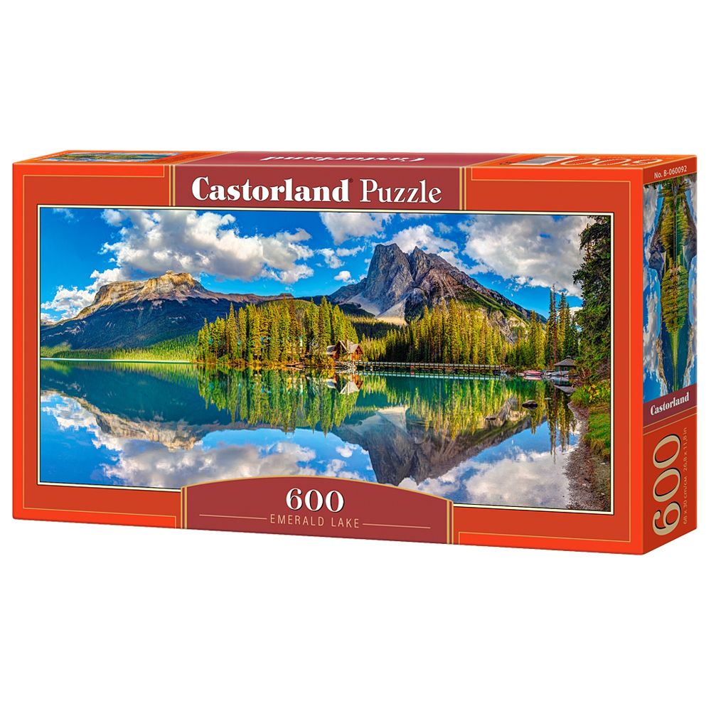 Castorland, Езерото Емералд, Канада, панорамен пъзел 600 части