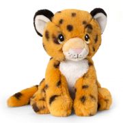 Леопард, eкологична плюшена играчка от серията Keeleco, 18 см